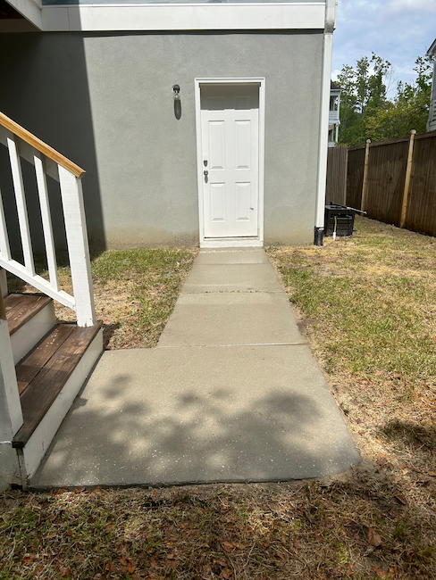 Washing Project for Driveway and Garage Door on James Island, SC